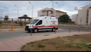 Erzincan'da kaza: Midibüs devrildi