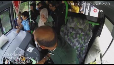 Bursa'da otobüs şöförü hayat kurtardı