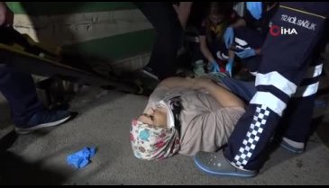 Bursa'da ambulans yaya geçidindeki yaşlı kadına çarptı