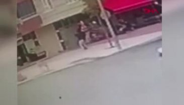 Konya'daki bıçaklı saldırının görüntüleri ortaya çıktı