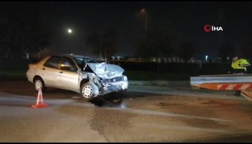 Bursa'da cip yayaya, otomobil de cipe çarptı: 3 yaralı