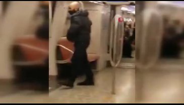 İstanbul'daki metroda bıçaklı tehdidin cezası belli oldu