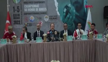 35 ülkeden 320 sporcu Bocce şampiyona için Mersin'e geliyor