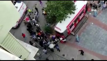 Galata Kulesi'nde korkunç olay!