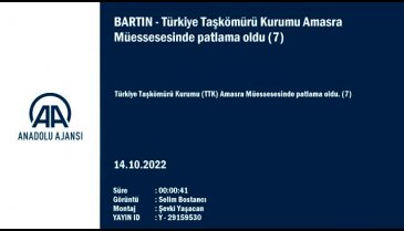 Bartın'da maden ocağında patlama meydana geldi! İçeride 87 işçi var