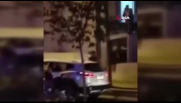 İzmir'de yol verme kavgasında dehşet