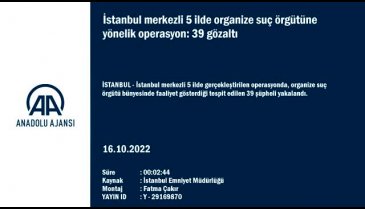 5 ilde organize suç örgütü operasyonu: 39 gözaltı
