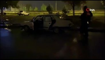 Bursa'da durdurulan aracın alkollü sürücüsü, "Ben sürmüyordum"