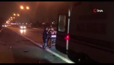 İstanbul'da kamyonet ticari araca çarptı: 1 ölü, 2 yaralı