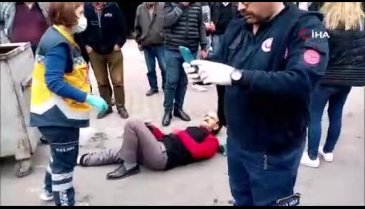 Tekirdağ'da sürücü engelli vatandaşa çarptı