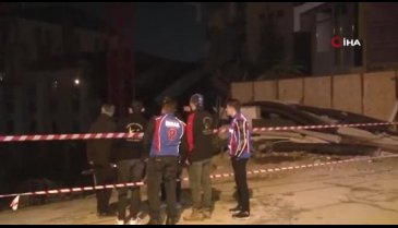 İstanbul'da yaşanan çökmenin ardından 6 bina boşaltıldı