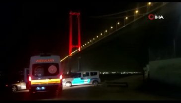 Kocaeli'de bir vatandaş Osmangazi Köprüsü'nden atladı