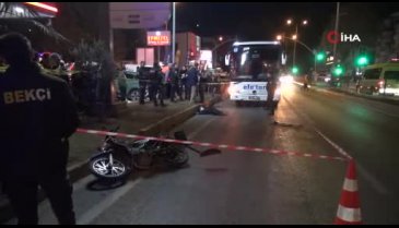 Kocaeli'de yolcu otobüsü ile motosiklet çarpıştı: 1 ölü