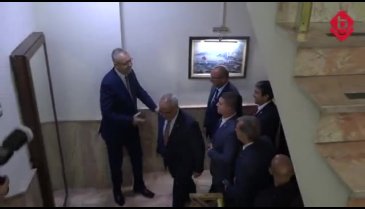 DSP Genel Başkanı Aksakal, Karacabey Belediye Başkanı Özkan'ı ziyaret etti