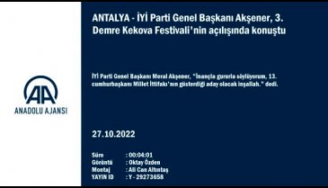 Meral Akşener: 13. cumhurbaşkanı Millet İttifakı'nın gösterdiği aday olacak inşallah