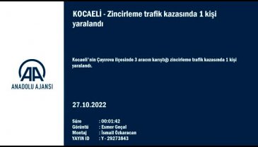 Kocaeli'de zincirleme trafik kazası!