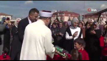 Diyanet İşleri Başkanı Erbaş, Ankara'da Selçuklu Külliyesi'nin açılışı yaptı