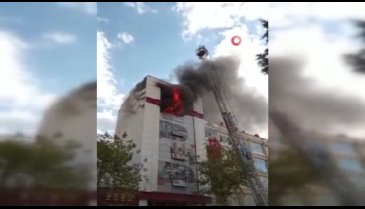 Amasya'da yangından kurtarılan kadın: O an aklıma Amasra'daki madenciler geldi