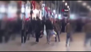 Bursa Kapalı Çarşı'da müşteri anlaşmazlığı kavga çıkardı