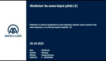 Hindistan'da köprü çöktü, çok sayıda ölü var