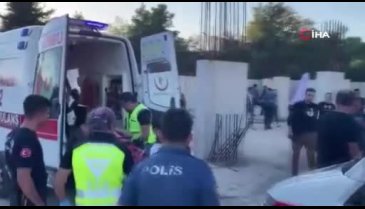 Antalya'da paramotor ile inşaat alanına düsen baba, kız ölümden döndü