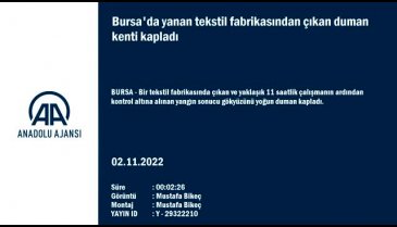 Bursa'daki fabrika yangını kontrol altına alındı -2