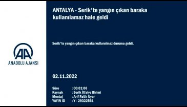 Antalya Serik'te yangın çıkan baraka kullanılamaz duruma geldi