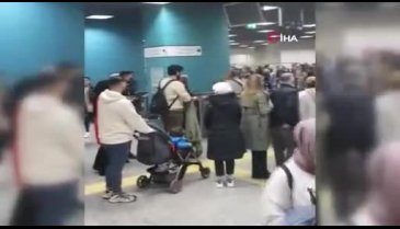Marmaray'da seferler durduruldu!
