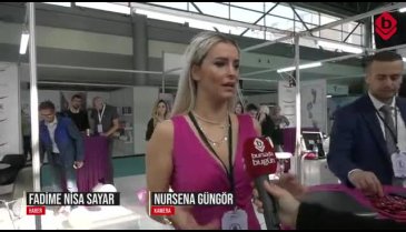 Kozmetik Fuarı'nda cilt bakım uygulamaları dikkat çekiyor
