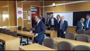 Adalet Bakanı Bozdağ Hamitler TOKİ Meslek Lisesi'nde ders verdi