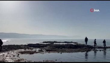 Bursa'da Arap turistler İznik'teki tarihi bazilikanın üzerinde selfie yaptı!