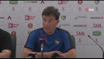 Denizlispor Teknik Direktörü Giray Bulak: İlk defa galibiyetimiz oldu