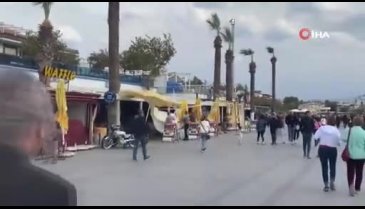 Balıkesir'de lodos vatandaşlara zor anlar yaşattı