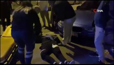 Bursa'da tartıştıkları kadını ayağından vurdular