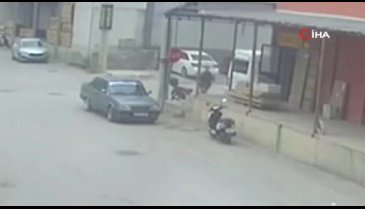 Bursa'da göz göre göre motosiklet hırsızlığı