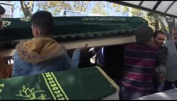 Bursa'da yangında hayatını kaybeden 9 kişi için taziye çadırı kuruldu
