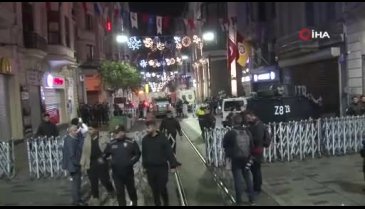 İstiklal Caddesi yaya trafiğine açıldı