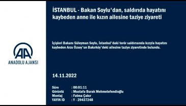 Bakan Soylu'dan, saldırıda hayatını kaybeden anne ile kızın ailesine taziye ziyareti