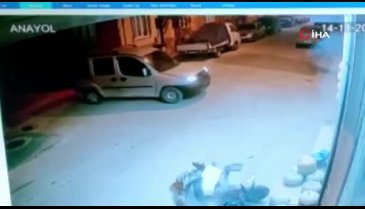 Bursa'da önce çarptı sonra kaçtı! O anlar kamerada