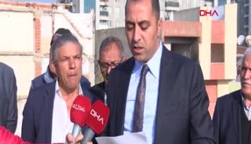 İzmir'de kentsel dönüşüm mağdurlarından çağrı