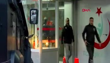 Kadın terörist sağlık kontrolünden geçirildi