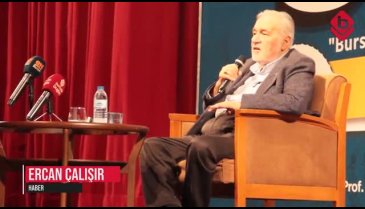 Bursa 3. Kitap Günleri'nde konuk İlber Ortaylı oldu