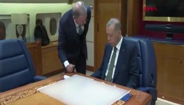 Cumhurbaşkanı Erdoğan'ın, harekat emrini verdiği anlar