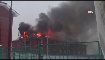 Rusya'da yanan otelden 200 kişi tahliye edildi