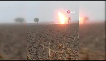Manisa'da doğalgaz boru hattına yıldırım düştü