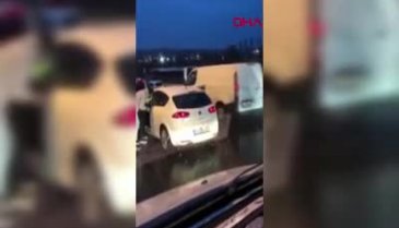 İstanbul'da yol verme tartışması: Levye, tekme ve yumruklar konuştu