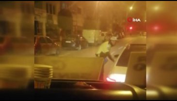 Denizli'de sürücü kontrol noktasından kaçtı