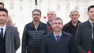 Eğitim Gücü Sen heyetinden Anıtkabir ziyareti
