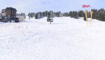 Uludağ'da kar kalınlığı 3 santimetreye ulaştı