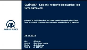 Kalp krizinden hayatını kaybeden komiser Bursa'da son yolculuğuna uğurlandı